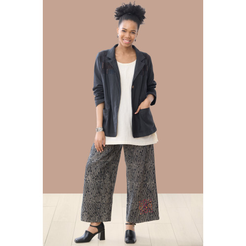 Sangli Wide-Leg Pant - Black Sangli Wide-Leg Pant - Black
