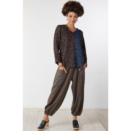 Vishram French Terry Knit Pull-On Pant - Fossil Vishram French Terry Knit Pull-On Pant - Fossil