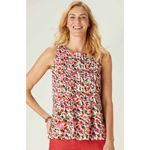 Shomita Top - Natural/Multi Shomita Top - Natural/Multi