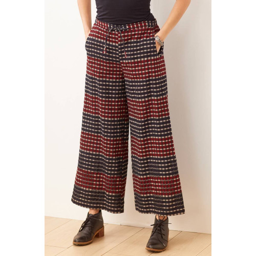 Sangli Wide-Leg Pant - Oat/Multi Sangli Wide-Leg Pant - Oat/Multi