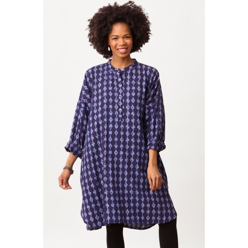 Nikesha Oversized Kaftan Tunic/Dress - Tranquil blue Nikesha Oversized Kaftan Tunic/Dress - Tranquil blue